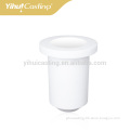 Ceramic sleeve for induction melting furnace